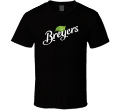 Breyers Cool Popular Food Drink Restaurant Brand Logo Gift T Shirt