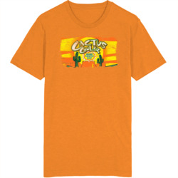 Cactus Cooler Orange Pineapple Blast Retro T Shirt