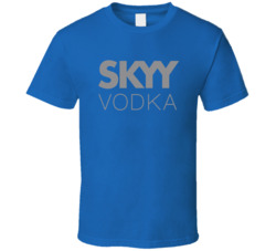 Skyy Vodka Italian American Liquor Alcohol T Shirt