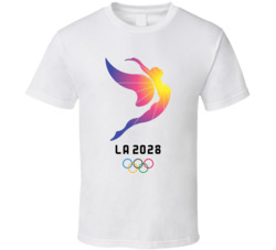 Las Angeles Butterfly Olympics 2028 T Shirt