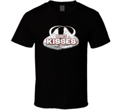 Hersheys Kisses Logo Chocolate Sweet Distressed T Shirt