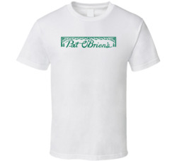 Pat O'brien's New Orleans Restaurant Logo T Shirt