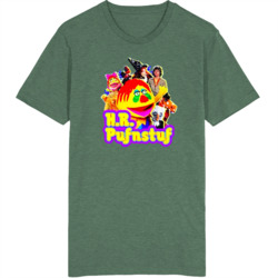 Hr Pufnstuff 70's Tv Retro Show Funny Distressed Vintage T Shirt
