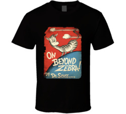 Book Cover On Beyond Zebra Fan T Shirt
