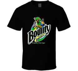 Bounty Hunter Funny Bounty Towels Star Wars Mashup Parody Logo T Shirt
