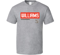 Greedy Williams 26 Cleveland Football Favorite Player Fan T Shirt