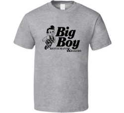 Big Boy Fictional Restaurant Logo T Shirt