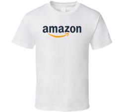 Amazon Online Marketplace Nasdaq Company Logo Employee Fan T Shirt