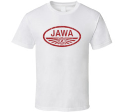 Jawa Automobile Car Truck Motorcycle Auto Parts Cool Distressed Style 