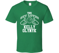 Kelly Olynyk This Guy Loves Heart Boston Basketball T Shirt