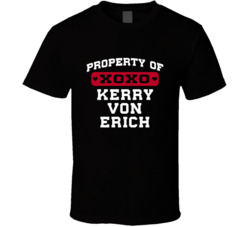 Property Of Kerry Von Erich Popular Video Game Character T Shirt