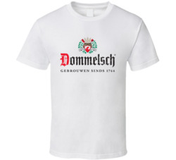 Dommelsch Ice Cool Beer Brand Logo Drinking Alcohol T Shirt
