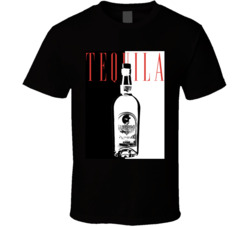 El Bandido Yankee Scarface Parody Tequila T Shirt