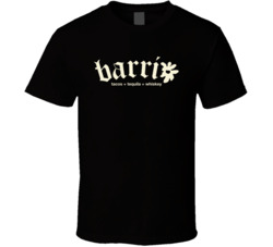 Barrio Popular Cleveland Restaurant Food T Shirt