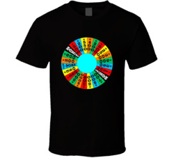 Wheel Of Fortune Game Show Tv T Shirt