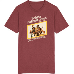 Schlitz Makes It Great The Commodores Beer Vintage T Shirt