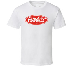 Peterbilt Automobile Car Truck Motorcycle Cool Distressed Style Brand 