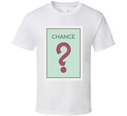 Chance Card Monopoly Board Game Fun T Shirt