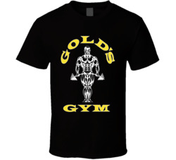 Gold Gym Workout Fitness T Shirt
