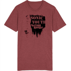 Sonic Youth Rather Ripped Er Ed Music Album Distressed Vintage T Shirt
