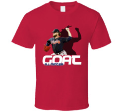 Aj Minter Baseball Fan Goat T Shirt