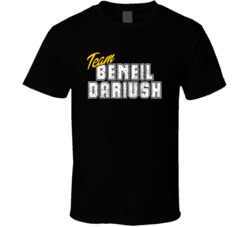 Team Beneil Dariush Brasilian Jiu Jitsu Bjj Fighter Fan Support T Shir
