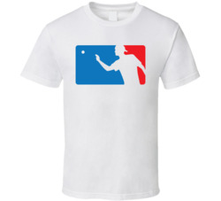 Major League Beer Pong Logo Funny Bro T Shirt