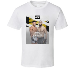 Paulo Costa Vs Khamzat Chimaev Welterweight Bout Mma Fan T Shirt