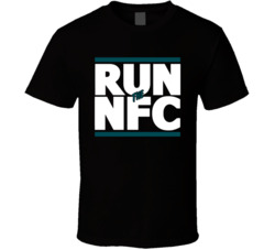 Run The Nfc Philadelphia Football Fan T Shirt