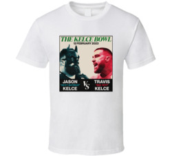 The Kelce Bowl Jason And Travis Kelce Football Fan T Shirt