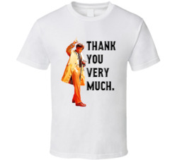 Thank You Very Much Columbo Peter Falk Quote Tv Series T Shirt