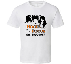 Oh Boooook Hocus Pocus Quote Movie Fan T Shirt