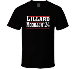Lillard Mccollum For President 2024 T Shirt