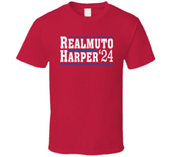 Realmuto Harper For President 2024 T Shirt