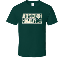 Antetokounmpo Holiday For President 2024 T Shirt