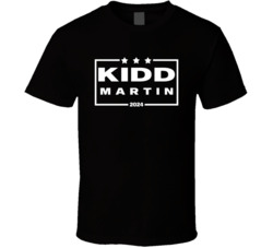 Jason Kidd Kenyon Martin For President 2024 New Jersey Basketball Fan 