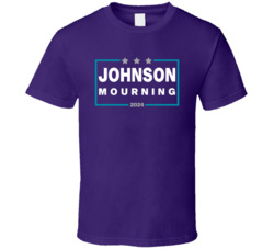 Larry Johnson Alonso Mourning For President 2024 Charlotte Basketball 