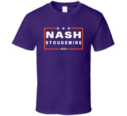 Steve Nash Amar'e Stoudemire For President 2024 Phoenix Basketbal