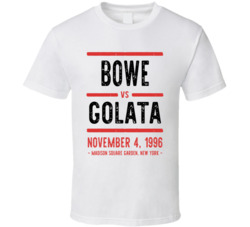 Bowe Vs Golata November 4 1996 Madison Square Garden New York Boxing T