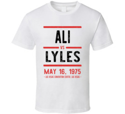 Ali Vs Lyles May 16 1975 Las Vegas Convention Center Las Vegas Boxing 