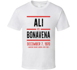 Ali Vs Bonavena December 7 1970 Madison Square Garden New York Boxing 
