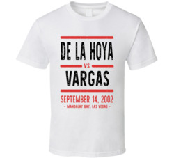 De La Hoya Vs Vargas September 14 2002 Mandalay Bay Las Vegas Boxing T