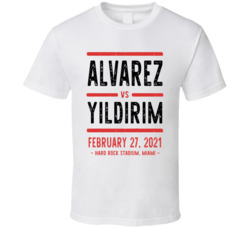 Alvarez Vs Yildirim February 27 2021 Hard Rock Stadium Miami Boxing T 