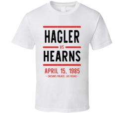 Hagler Vs Hearns April 15 1985 Caesars Palace Las Vegas Boxing T Shirt