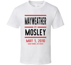 Mayweather Vs Mosley May 1 2010 Mgm Grand Las Vegas Boxing T Shirt