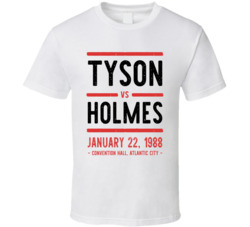 Tyson Vs Holmes January 22 1988 Convention Hall Atlantic City Boxing T