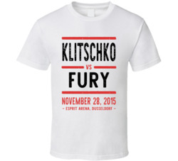 Klitschko Vs Fury November 28 2015 Esprit Arena Dusseldorf Boxing T Sh