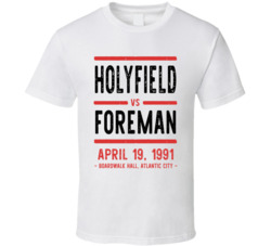 Holyfield Vs Foreman April 19 1991 Boardwalk Hall Atlantic City Boxing