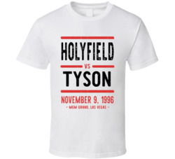 Holyfield Vs Tyson November 9 1996 Mgm Grand Las Vegas Boxing T Shirt