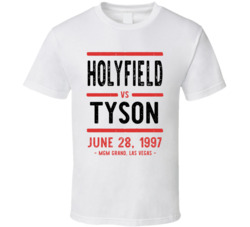 Holyfield Vs Tyson June 28 1997 Mgm Grand Las Vegas Boxing T Shirt